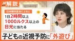 「視力1.0未満」の割合が小中高で過去最高に 子どもの視力悪化を防ぐには?【Nスタ解説】|TBS NEWS DIG