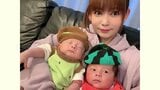 【 中川翔子 】双子赤ちゃんコーデ “スイカ＆キウイ”  “チロルチョコ” 「いましか着られないサイズ」貴重な思い出を投稿|TBS NEWS DIG