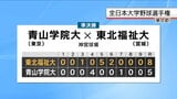 【全日本大学野球】東北福祉大が青山学院大に勝ち決勝進出 | 宮城のニュース│tbc NEWS│tbc東北放送