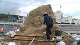 ＧＷの恒例イベント　吹上浜砂の祭典　砂像づくりが本格スタート　鹿児島　|　鹿児島のニュース｜MBC NEWS｜南日本放送