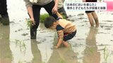 「なんかね、お米のにおいを感じた」高知けいばの騎手と子どもたちが田植え体験 | 高知のニュース・天気|KUTV NEWS | KUTVテレビ高知