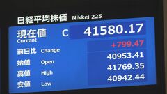 【速報】日経平均株価799円高　終値も3営業日ぶりに史上最高値を更新| TBS CROSS DIG with Bloomberg