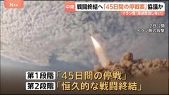 米イラン「45日間の停戦案」協議か　停戦中に「恒久的な戦闘終結の合意」目指す案　イラン高官「一時停戦と引き換えのホルムズ海峡開放はない」| TBS CROSS DIG with Bloomberg