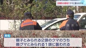 診療所の敷地でクマに襲われ70代男性が顔や腕にけが　宮城・栗原市|TBS NEWS DIG