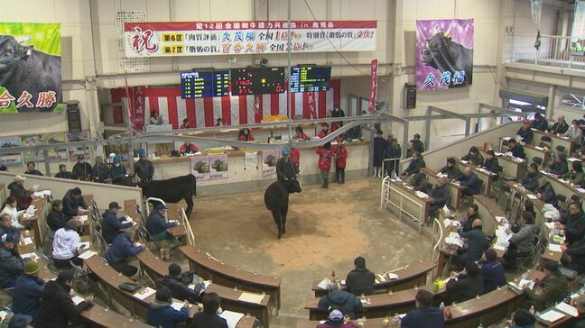 子ウシ初競り…去年の平均価格上回る　3年前に全共「肉質1位」も…「コロナ禍」「経費高騰」畜産農家直撃|TBS NEWS DIG