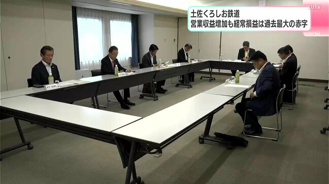 「特にこの一年はかなり伸びていく大きなチャンス」営業収益増加も赤字は過去最大　土佐くろしお鉄道2024年度決算|TBS NEWS DIG