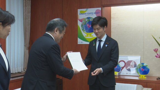 「検疫交渉の進展を期待したい」県産ブドウやモモの輸出拡大を　農林水産大臣に要望書提出　山梨|TBS NEWS DIG
