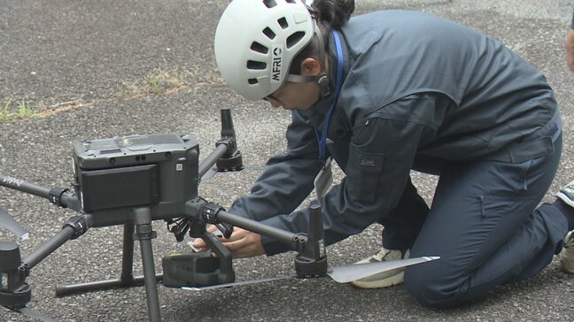 「目では見えにくいところが発見できる」　林野火災で熱源を早期特定へ　県がドローンを活用した検証実施　山梨|TBS NEWS DIG