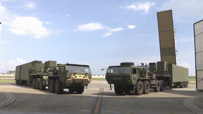 迎撃ミサイルや巡航ミサイルを搭載可　アメリカ陸軍中距離ミサイルシステム「タイフォン」公開|TBS NEWS DIG