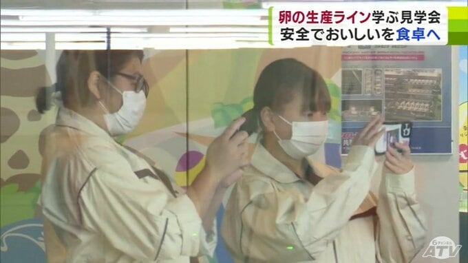 ニワトリの卵の出荷場で見学会　畜産を志す学生が卵が衛生的に出荷されるまでの工程学ぶ　青森県三沢市|TBS NEWS DIG