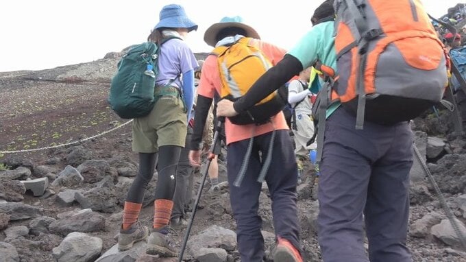 「唐突で、混乱が懸念される」富士山・吉田ルートで予約システム　観光客は理解も山小屋からは困惑の声も　|　山梨のニュース | ＵＴＹテレビ山梨