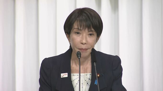 高市氏　連立拡大の協議をおこなう時期は「首班指名までにできるように精一杯の努力をしたい」 自民総裁選