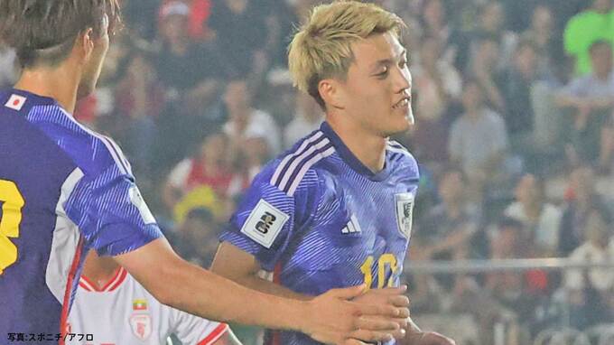 森保ジャパン、5－0でミャンマーに圧勝！中村敬斗＆小川航基の2ゴールに新婚・堂安律も1ゴール【W杯アジア2次予選】|TBS NEWS DIG