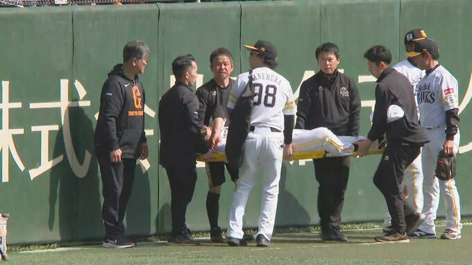 【ソフトバンク】栗原陵矢　別メニュー調整　左膝に大きな問題なし　|　福岡のニュース｜RKB NEWS｜RKB毎日放送