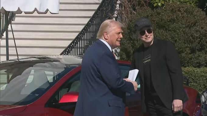 イーロン・マスク氏がCEO務める米テスラ　トランプ政権の関税政策に「影響を考慮するよう求める」|TBS NEWS DIG