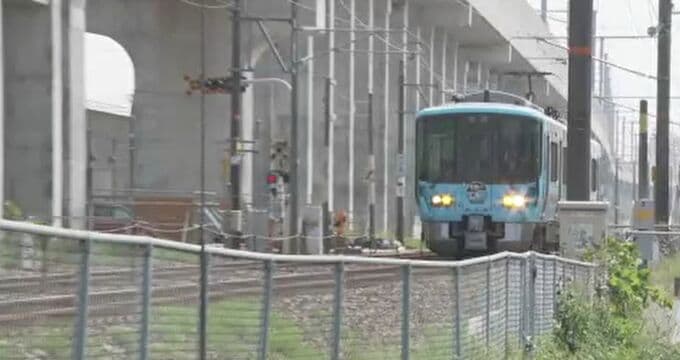 自転車を線路に故意に放置か 列車と接触 往来危険の疑いで捜査 金沢市|TBS NEWS DIG