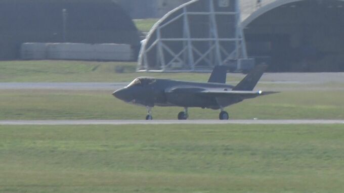 ローアプローチを繰り返す　外来戦闘機の飛行訓練で騒音激化　嘉手納基地　|　沖縄のニュース｜RBC 琉球放送
