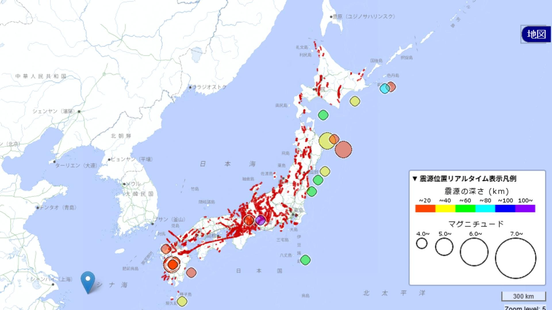 日本 の 活 断層