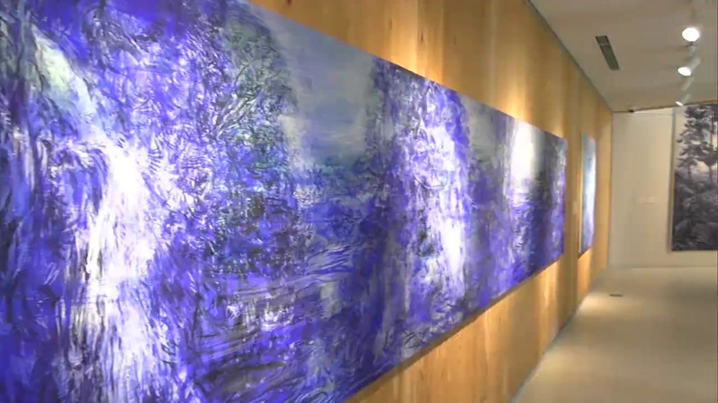 躍動感のあるタッチ」津山市出身の画家・山部泰司さんが描く岡山県北の