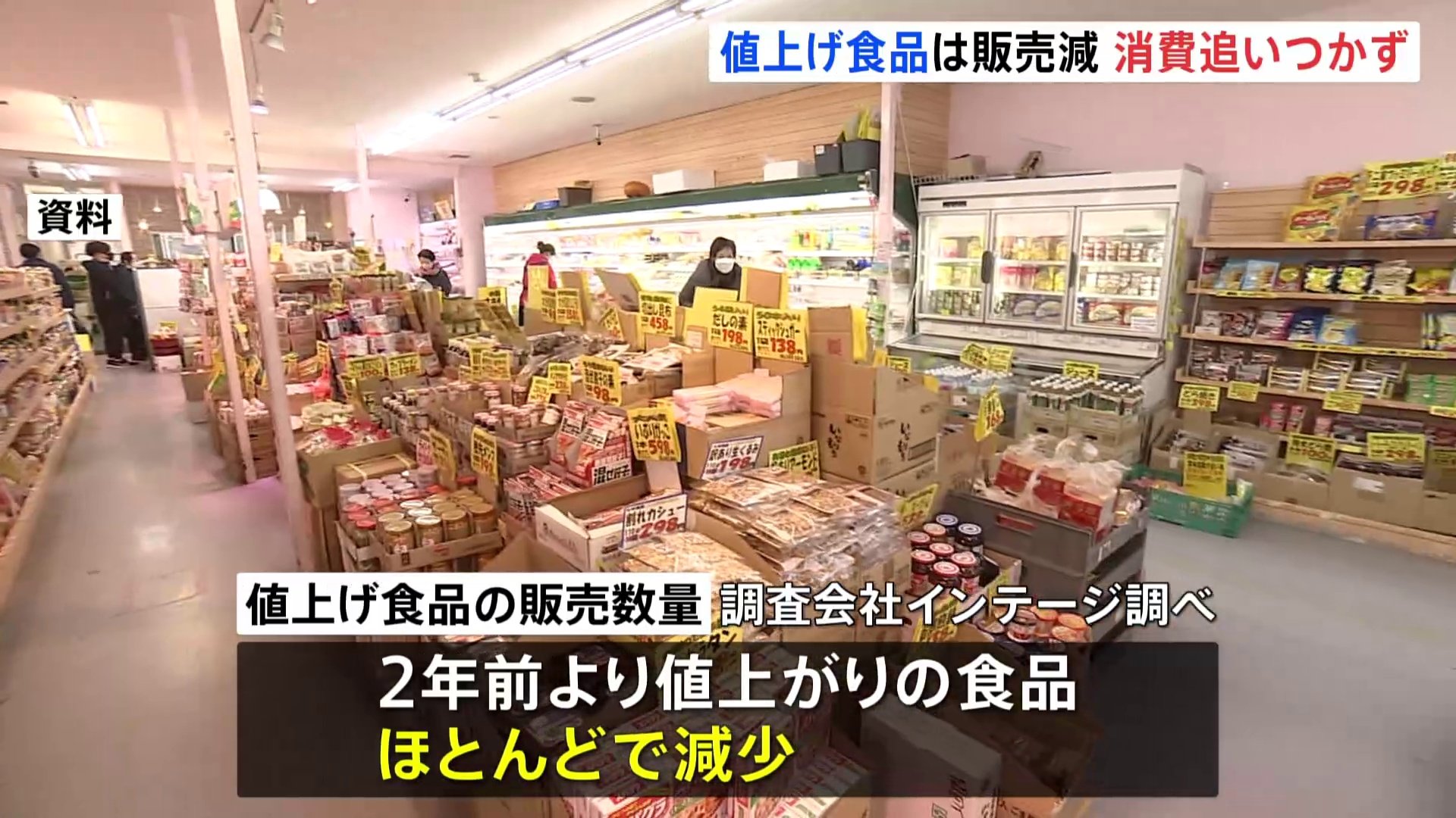 値上げ食品は販売大幅減 キャノーラ油4割減 小麦粉3割減 食品値上げに