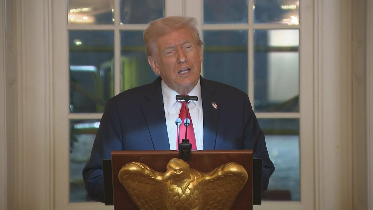 トランプ大統領「ロシアのプーチン大統領と電話で会談中」SNSに投稿