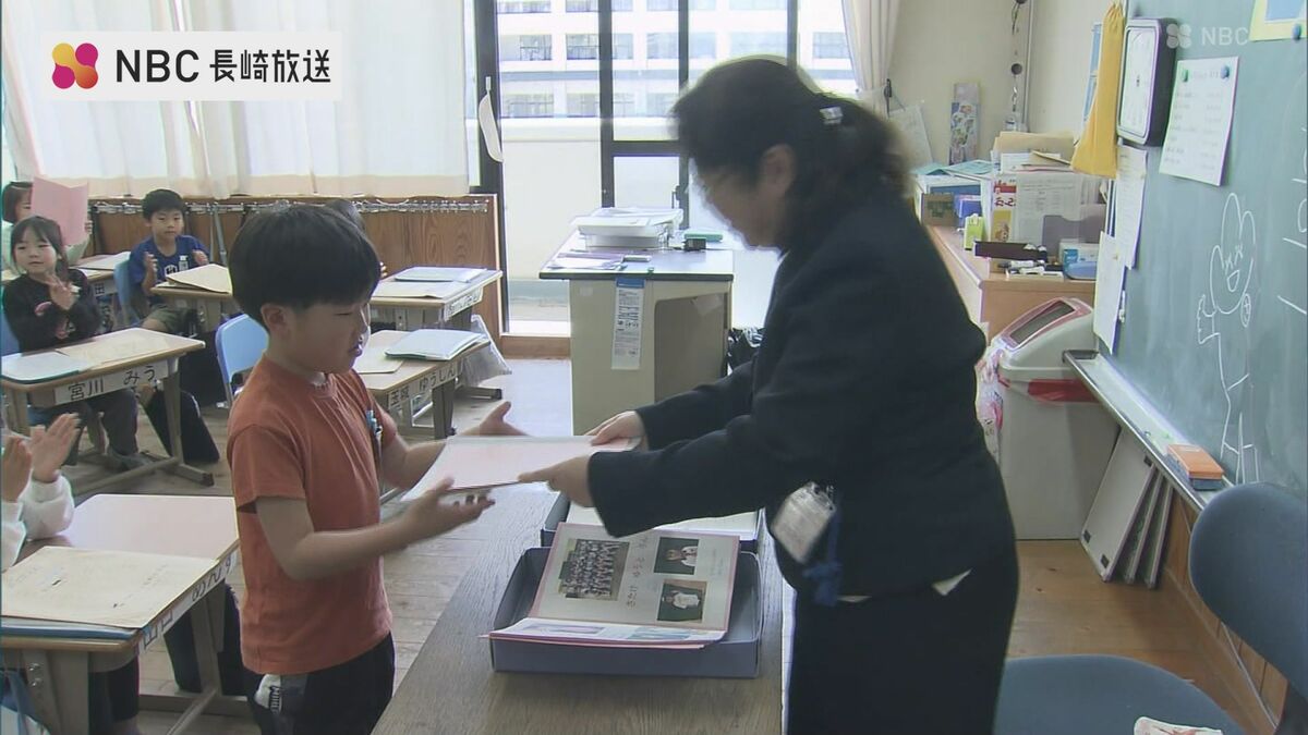 長崎県内 多くの小中学校で修了式 25日から春休み | 長崎のニュース
