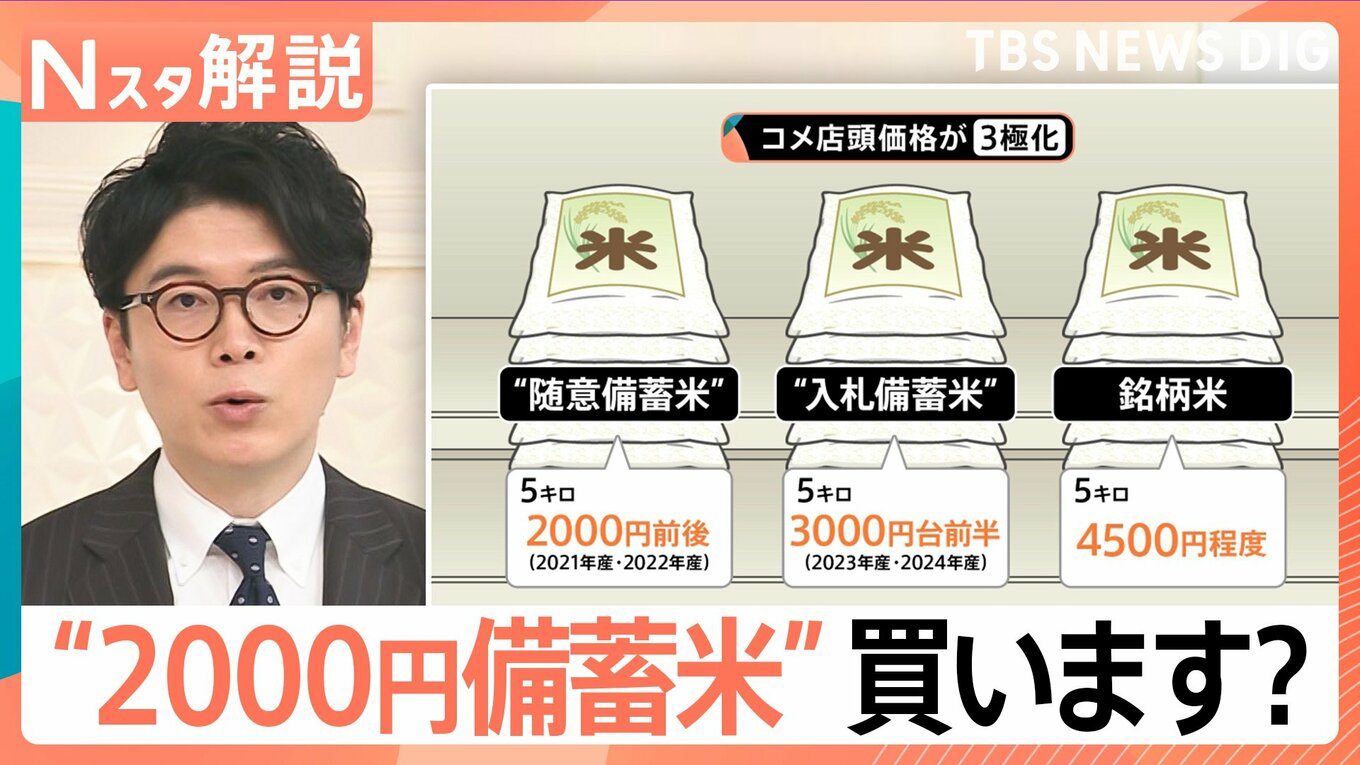 22年産“古古米”ネット予約…すぐ売り切れ、21年産“古古古米”山形アナが試食、見えてきた日本人のお米に対する価値観【Nスタ解説】 | TBS ...