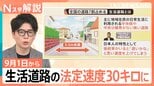 知らないと「一発免停」の可能性も…? 法定速度60キロ→30キロに変わる「生活道路」とはどんな道路?【Nスタ解説】|TBS NEWS DIG