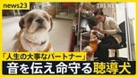 全国にわずか50頭 音を伝えて命を守る“聴導犬” 聞こえない世界を支える「人生の大事なパートナー」【news23】|TBS NEWS DIG