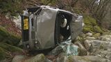 高さ30~40メートルの崖下に転落か…車の中で1人死亡 身元の確認進める 長野・阿智村|TBS NEWS DIG