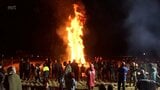 竹のやぐらに火を放ち無病息災を祈願 都城地方の新春伝統行事「おねっこ」 | MRTニュース | MRT宮崎放送