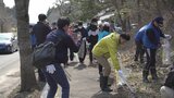 国道279号＝「来さまい大畑桜ロード」で清掃活動　桜の開花前にジオサイトに繋がる約8kmの『桜のトンネル』の清掃活動　|　青森のニュース│ATV NEWS│青森テレビ