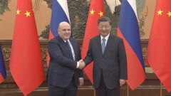 中国・習近平国家主席がロシアのミシュスチン首相と会談「ハイレベルな政治関係」強化に意欲| TBS CROSS DIG with Bloomberg