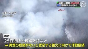 山梨・扇山の山林火災 発生から17日目「鎮圧」を発表 およそ396ヘクタールが焼け、山林火災として山梨県内で最大規模の被害|TBS NEWS DIG