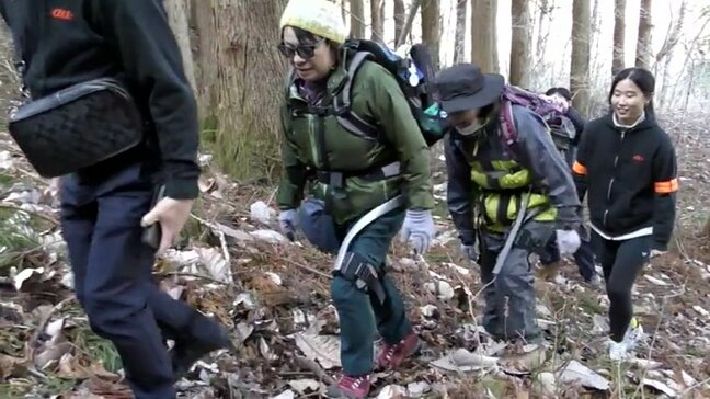 「勝手に足が進む感じがあってとても楽」　パワードスーツでトレッキング体験会　潮風トレイル6kmを軽快に歩く　岩手・宮古市|TBS NEWS DIG