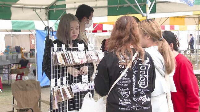 英国のマーケットを参考に開催 古着や雑貨など約100店舗が集結 福岡県北九州市|TBS NEWS DIG