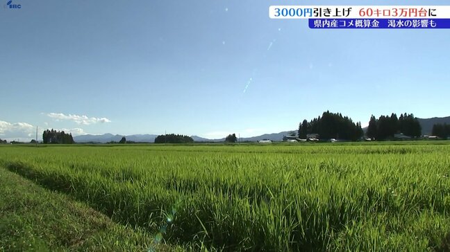 全農いわて、コメ概算金8月公表された金額から3千円の引き上げを決定|TBS NEWS DIG