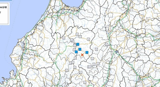 岐阜・高山市で震度2 富山県内での揺れは観測されず|TBS NEWS DIG