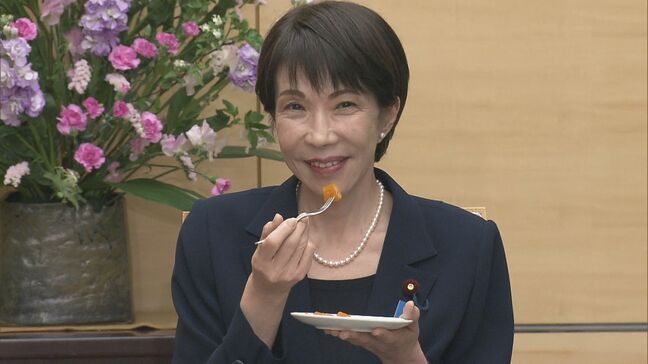 高市総理 福島の「あんぽ柿」を試食 「とろっとして濃厚な甘み」「美肌効果も」|TBS NEWS DIG