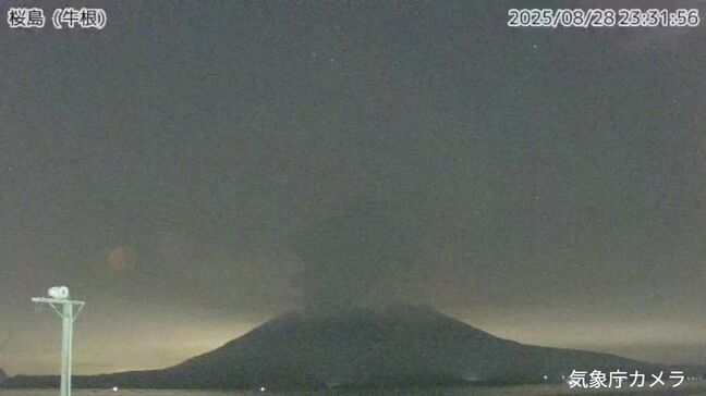 桜島で連続噴火　噴煙２０００ｍ【29日の降灰予報】鹿児島市街地方向・吉野方向に予想|TBS NEWS DIG