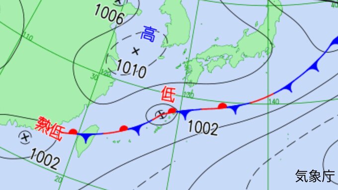 【台風情報】新たな“台風のたまご”「熱帯低気圧」が今夜までに日本の南西で発生か..今後の気象情報に注意...1時間ごとの雨風シミュレーションで確認【気象庁 最新 天気図】|TBS NEWS DIG