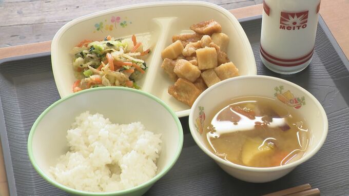 「食塩の摂りすぎに注意」こうや豆腐で食育！飯田市の小学生が「減塩」について学ぶ　|　SBC NEWS | 長野のニュース | SBC信越放送