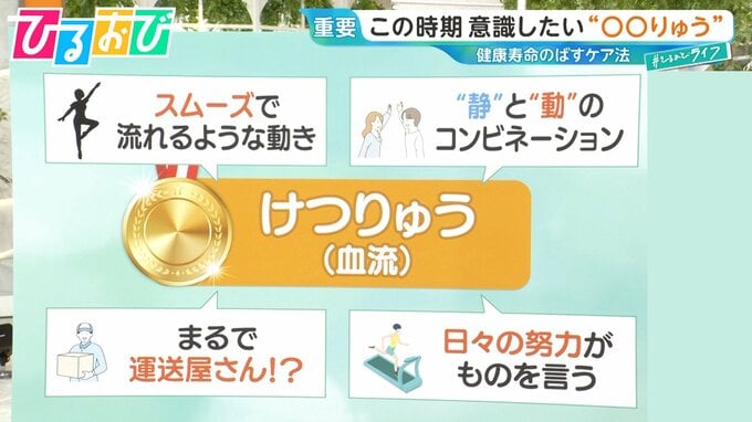 血管を若返らせる「NO」って何？医師直伝「血流力」アップ術【ひるおび】|TBS NEWS DIG