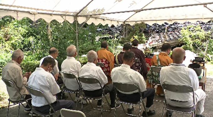 地震で本堂全壊の寺 公費解体へ 法要で再建誓う 石川・輪島市　|　石川県のニュース｜MRO北陸放送