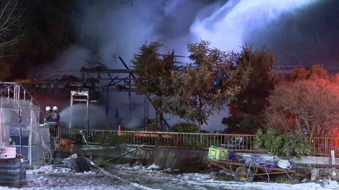 山元町で火事　住宅が全焼も全員外出中で無事 宮城　|　宮城のニュース│tbc NEWS│tbc東北放送