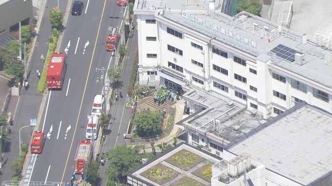 【速報】東京・江戸川区の区立中学校で硫化水素発生か 中学2年の生徒5人が体調不良 警視庁|TBS NEWS DIG