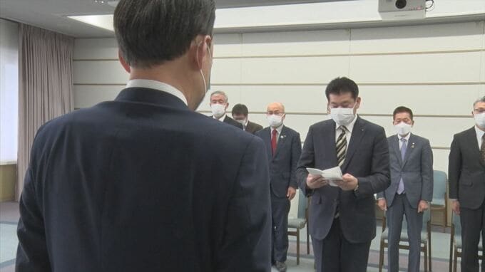 来春知事選に向け　県町村会が丸山知事に出馬要請　　|　BSSニュース | BSS山陰放送