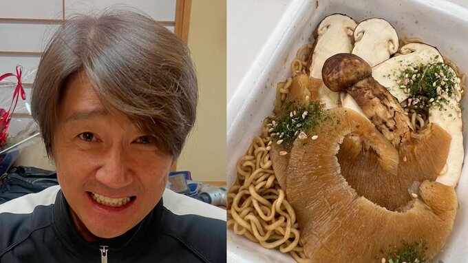 【 近藤真彦 】　贅沢ペヤングを披露　「ペヤング最終章！　松茸フカヒレ！どーだ！！！」　松茸・アワビに続く第３弾|TBS NEWS DIG