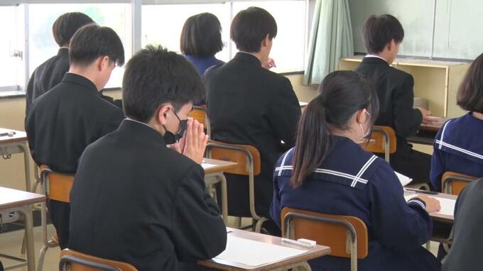 県立高校入試始まる　全日制平均の志願倍率は0.96倍　沖縄|TBS NEWS DIG