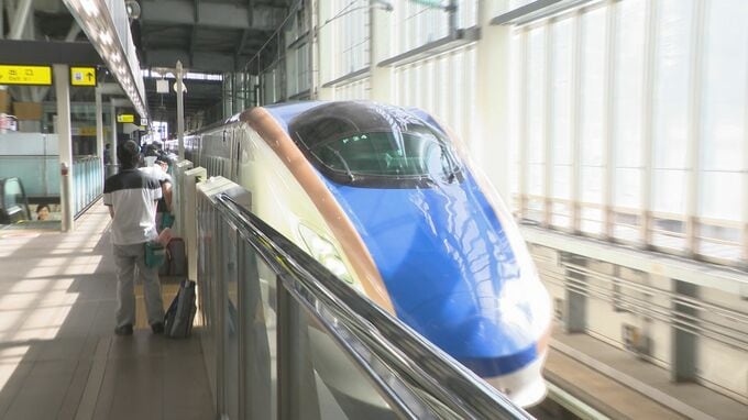 新型コロナ5類移行後初のお盆休み 北陸方面のJR指定席予約状況は前年比約1.5倍に増加 下りのピークは11日　|　石川県のニュース｜MRO北陸放送